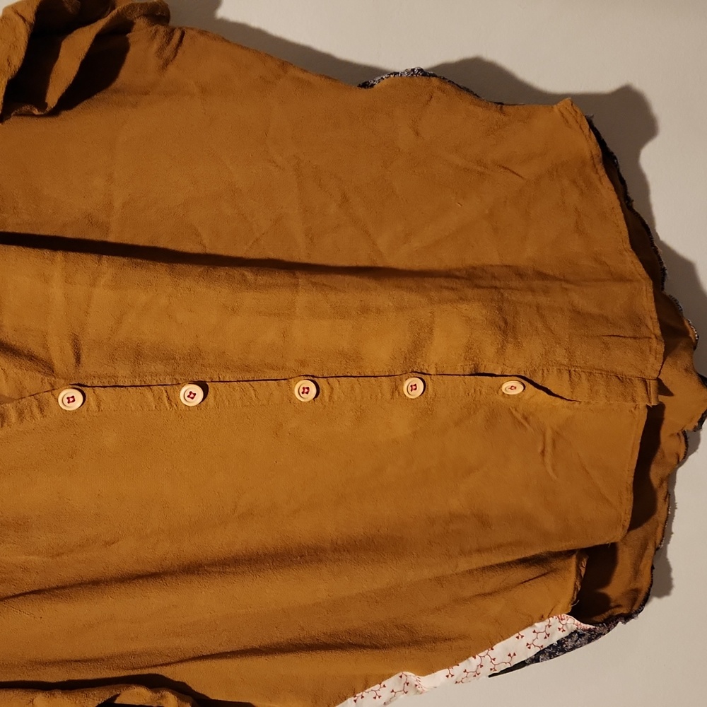 ❤️ MADEWELL QUILTED BACK MADEWELL CENTRAL DRAPEY SHIRT - ONE OF A KIND!, XS - Picture 5 of 9